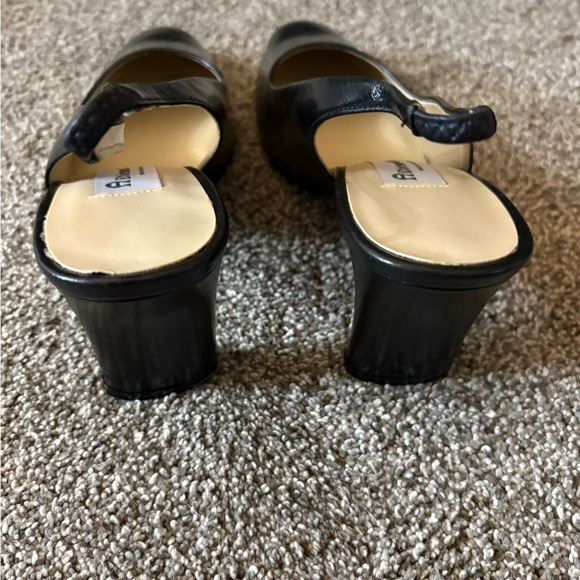 Etienne Aigner Classic Black Heels - Picture 2 of 4